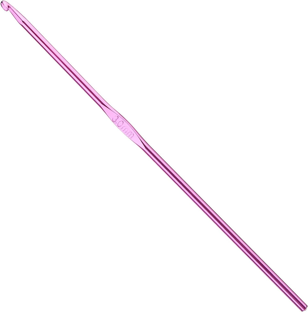 Iuuidu 3mm Aluminum Crochet Hook, Smooth Crochet Needles