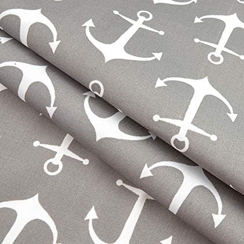 Premier Prints Indoor/Outdoor Sailor Grey, Fabric by the Yard