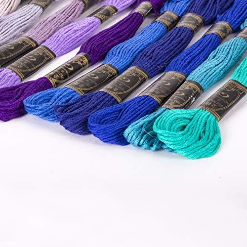 Groves Trimits Premium Embroidery Floss, 100% Cotton, Brights, 8 metre