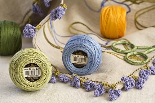 DMC 116 8-613 Pearl Cotton Thread Balls, Very Light Drab Brown, Size 8