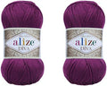 Alize Diva Hand Knitting Yarn - 100% Microfiber Acrylic With Silk