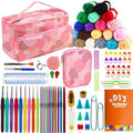 SusggO 96 Pieces Crochet Kit for Beginners Complete Crochet Amigurumi