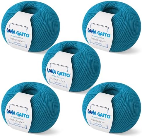 100% Merino Wool Yarn – Extrafine Super Soft Yarn for Knitting, Made