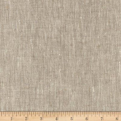 European 100% Washed Slub Linen Oatmeal Fabric,100% Linen, Premier