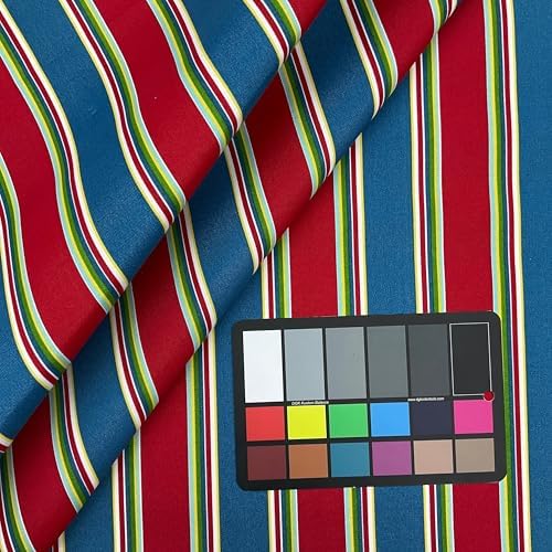 Tapas in Multi | Outdoor Waterproof Upholstery Fabric | Stripes