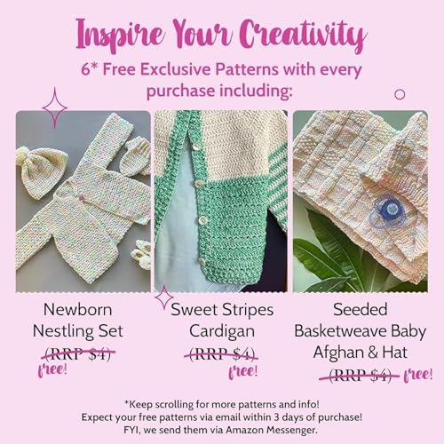GentleBliss DK Acrylic Soft Baby Yarn, 4-Pack (880Yds/400G),Light Gray