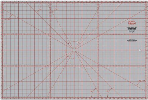 TrueCut Double Sided Self Healing Rotary Cutter Mat | Cutting Mat with