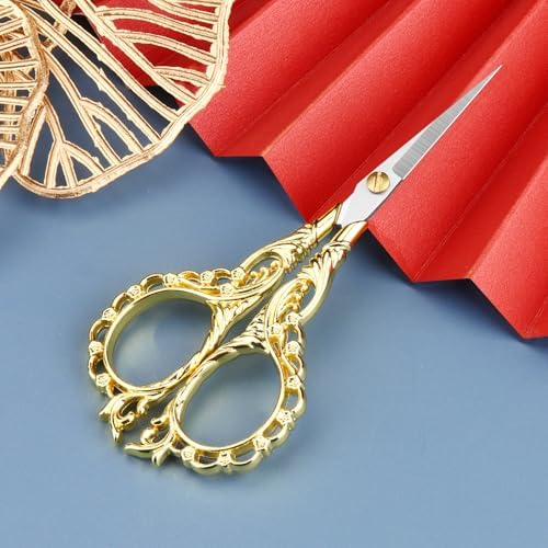 4.7 INCH Mini Stainless Steel Embroidery Scissors, Sharp Pointed Tip