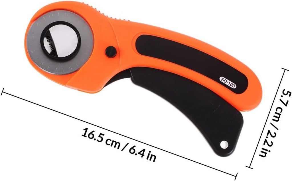 Rotary Cutter for Fabric, 45mm Rolling round Cutter Set