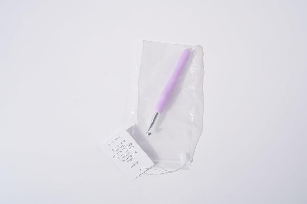 Crochet Hooks 1 Pack Yarn Crochet for Beginners with Silicone Grip