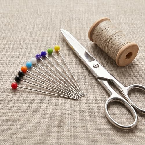 600pcs Dressmaker Glass Head Sewing Pins 1.5in