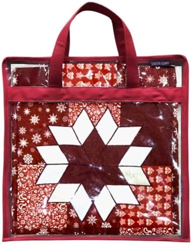 Yazzii Quilt Block Carry Case - Portable Storage Bag Organizer