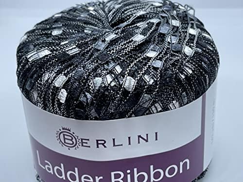 Berlini Ladder Ribbon Yarn - 50 Grams (1.75 Ounces), 142 Yards - #70