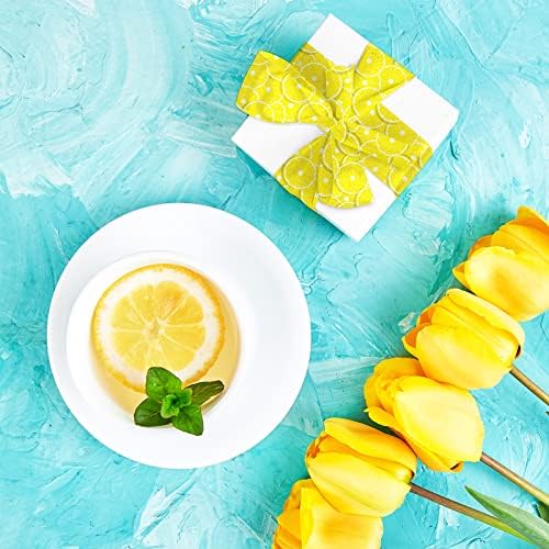 Whaline 10Pcs Summer Cotton Fabric Bundles 18 x 22 Inch Watercolor