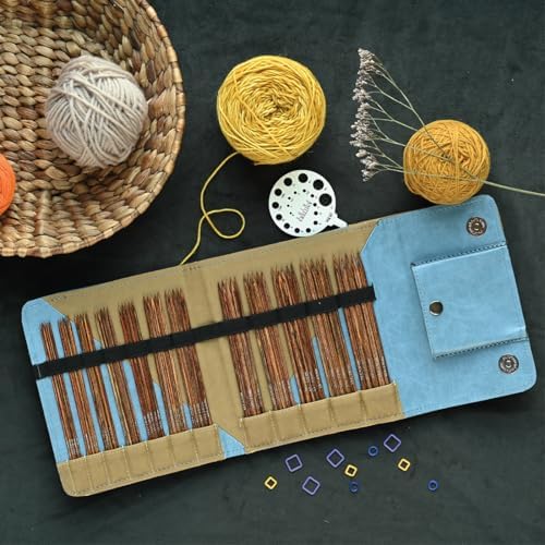 KnitPro Ginger Grande Double Pointed Needle Set 6" (15cm) | 12 US