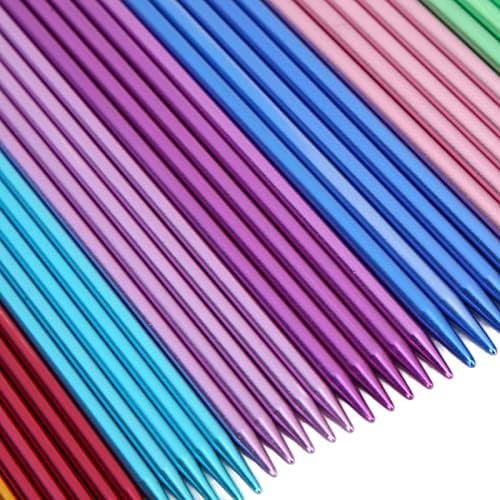 Fabater Knitting Needles, Ergonomic Aluminum Double Pointed Needles