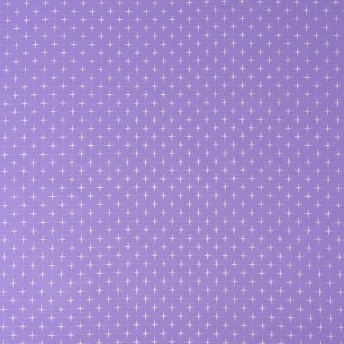 Singer Fabric, 100% Cotton, Embroidery Fabric, Cut by The Yard, Purple