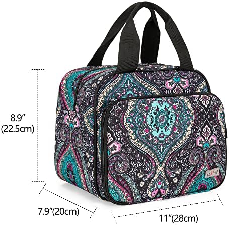 LoDrid Small Portable Yarn Storage Bag with 2 Grommets for Tangle Free