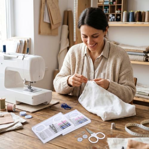 KongTiva 30 Pcs Mini Sewing Kits, Portable Bulk Sewing Kits