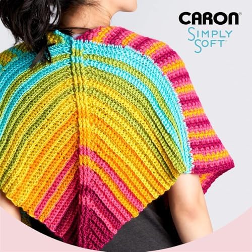 Caron Simply Soft Solids Yarn (4) Medium Gauge 100% Acrylic - 6 oz