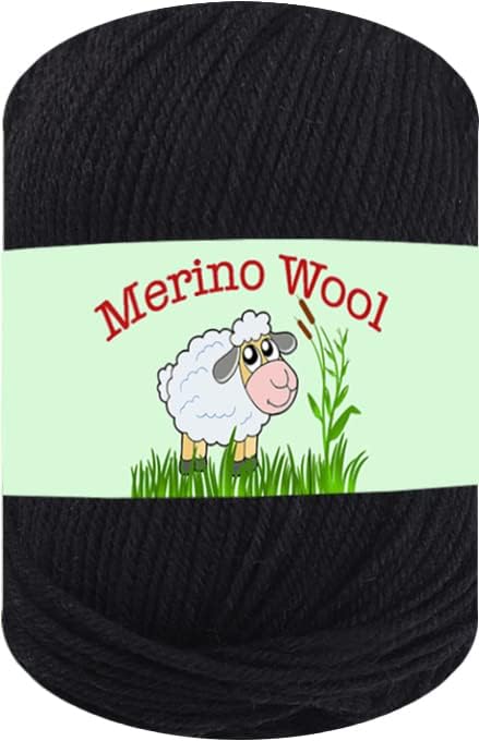 Sunny Cat 100% Pure Merino Wool Yarn for Knitting – 6pcs Merino Wool