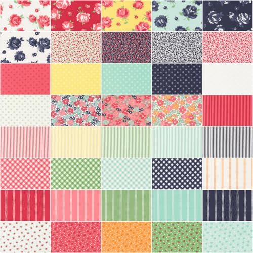 Camille Roskelley Summertime Layer Cake 42 10-inch Squares Moda