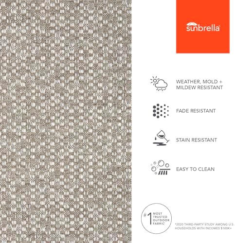 Sunbrella Outdoor Fabric by the Yard | Dumont Mushroom