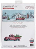 Dimensions 70-08998 Winter Farm Christmas Counted Cross Stitch Kit