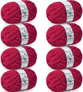 Cozyful Chunky Yarn for Hand Knitting - #10 Chunky Chenille Yarn