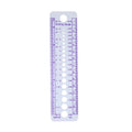 Needle Size Checker with Graduated Gauge, Ruler Purple