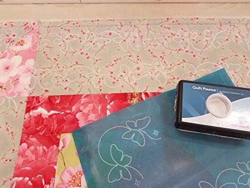 Full Line Stencil Butterfly Border, Continous Quilting Template