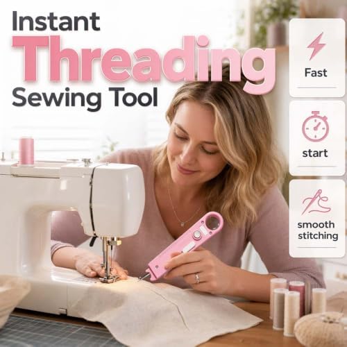 Quick Automatic Needle Threader for Sewing Machine, 2026 4-in-1 Sewing