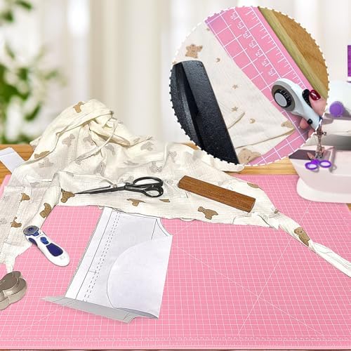 Double Sided Sewing Self Healing Cutting Mat 24 x 36 Inches, A1 Size