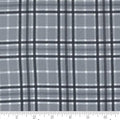 Moda Yuletide Gatherings Flannel 49148 17F Smoke/Snow Woodland Plaid
