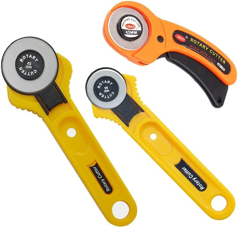 45Mm Rotary Cutter For Leather Set Blades For Fabric 28Mm Circular