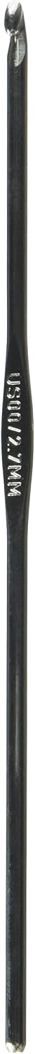 Susan Bates 12205-00 6-Inch Steelite Crochet Hook, 2.7mm