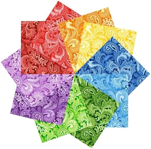 100% Cotton Jelly Roll Fabric Strips for Quilting