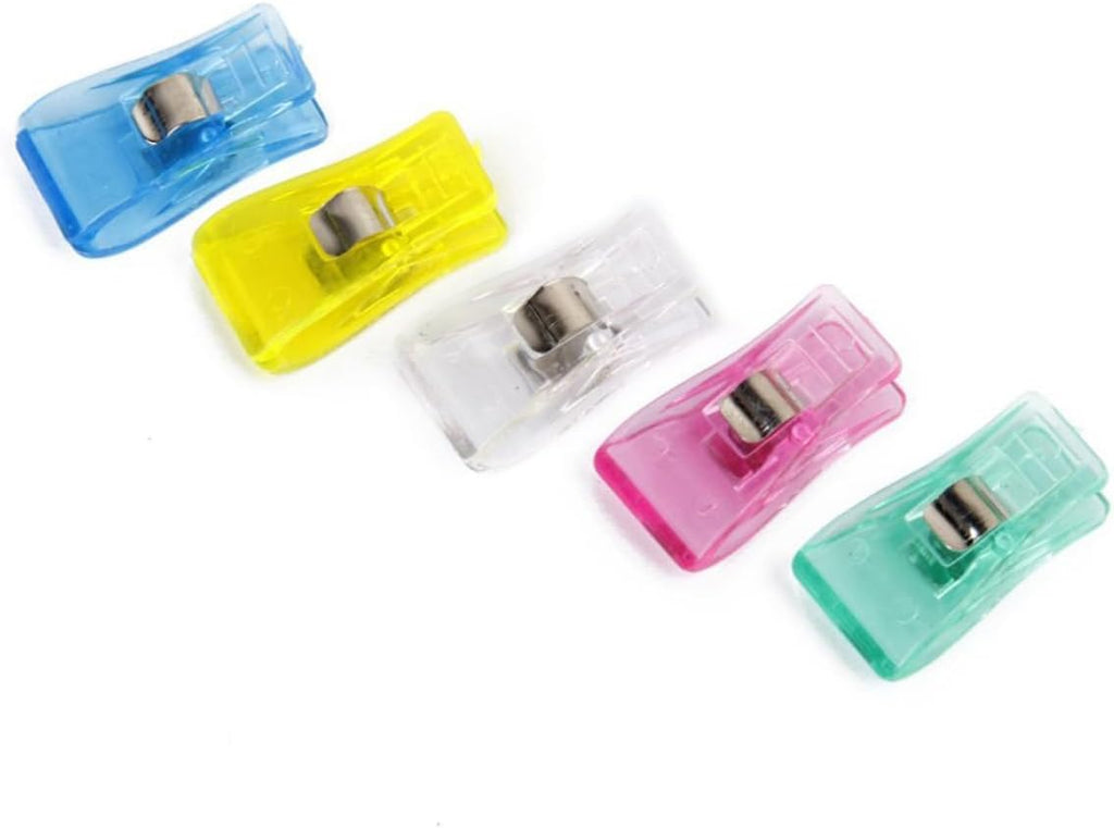 Sewing Clip for Quilting and Beading, 50pcs Metal PVC Spring