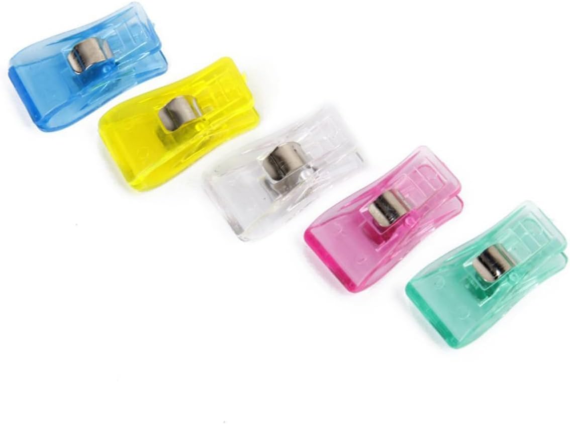 Sewing Clip for Quilting and Beading, 50pcs Metal PVC Spring