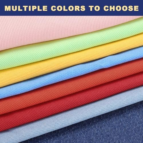 MECCANIXITY 12OZ Denim Fabric, 59 Inch Cotton Denim Material 2 Yard by