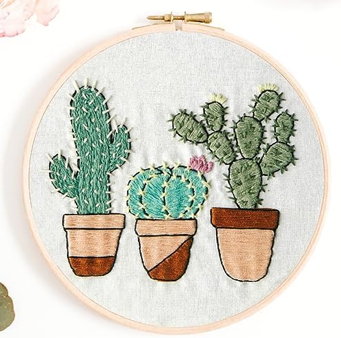 Essentials By Leisure Arts Wood Embroidery Hoop 9" Bamboo - Wooden