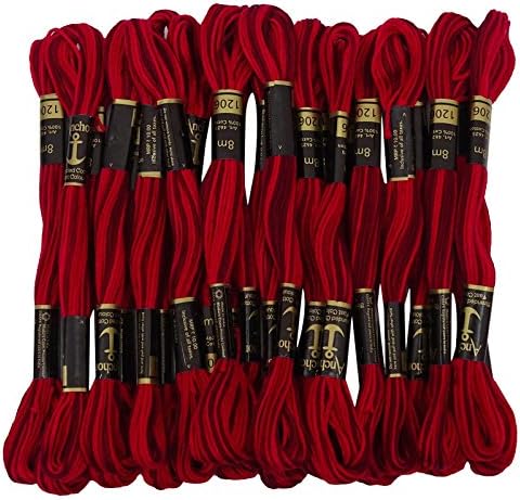 IBA Indianbeautifulart Anchor Dual Shade Stranded Cotton Cross Stitch