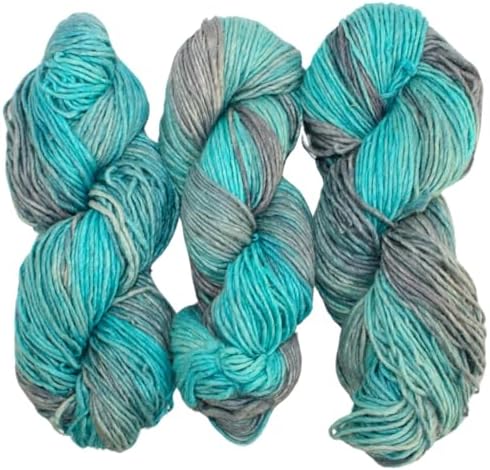 Silk Wool Blend Yarn Singles - Merino Silk Yarn, Sport/DK Weight