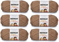 Bernat Softee Chunky Yarn (6-Pack) Soft Taupe 161128-28011
