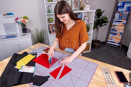 TrueCut Double Sided Self Healing Rotary Cutter Mat | Cutting Mat with