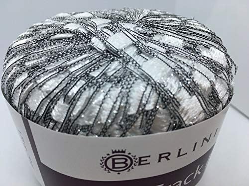 Berlini East Track II Metallic Accent Ladder Ribbon Yarn 50 Gram