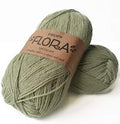 65% Wool 35% Alpaca Yarn, Drops Flora, 1 or Superfine, Fingering