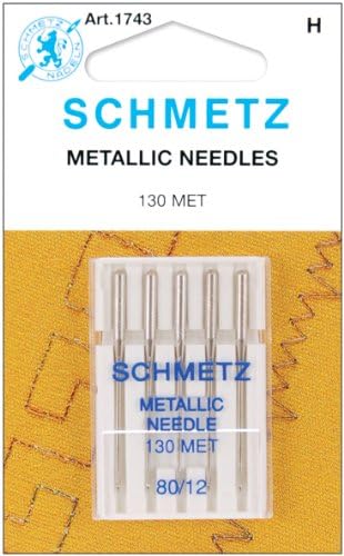 Schmetz Metallic 5pk 80/12