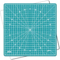 12"x12" Rotating Self Healing Cutting Mat, Fabric Cutting Mat with