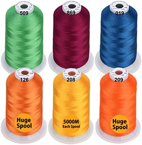 Simthread - 33 Selections - Various Assorted Color Packs of Polyester